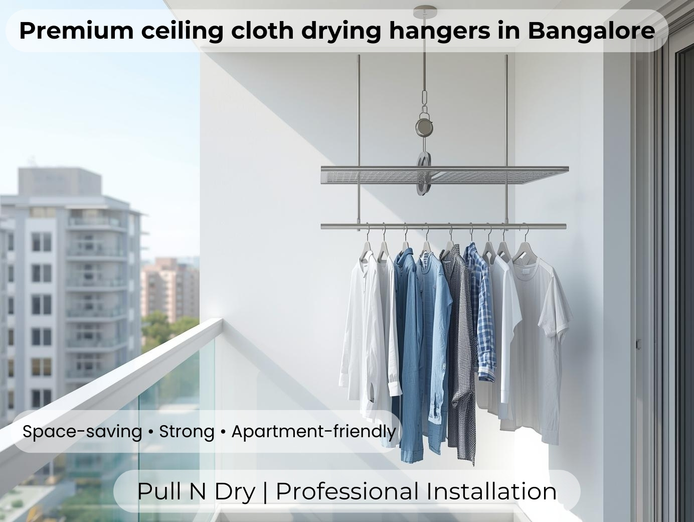 Premium ceiling cloth drying hangers in Bangalore Blog Image 02